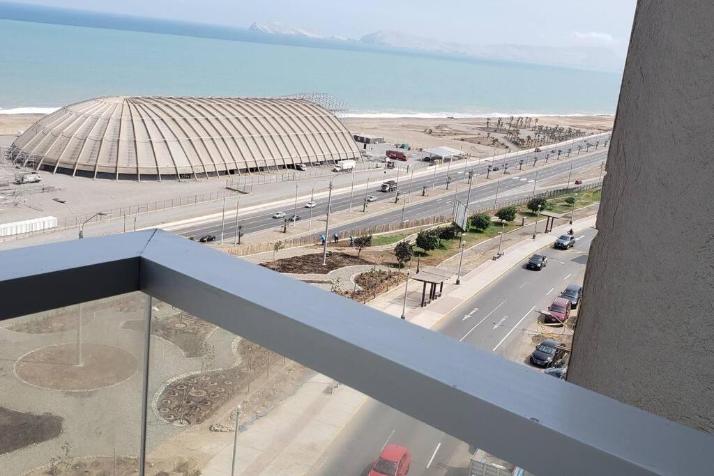 Apartamento De Estreno Con Balcon Frente Al Mar. Lima Ngoại thất bức ảnh