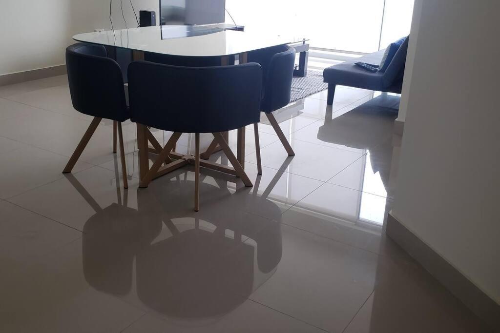 Apartamento De Estreno Con Balcon Frente Al Mar. Lima Ngoại thất bức ảnh