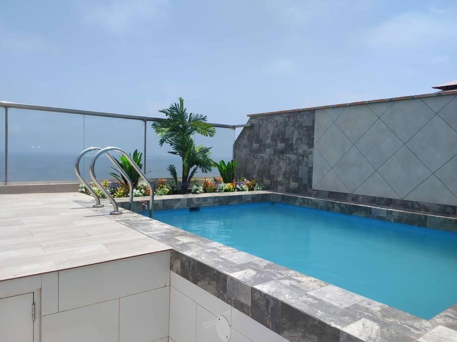 Apartamento De Estreno Con Balcon Frente Al Mar. Lima Ngoại thất bức ảnh